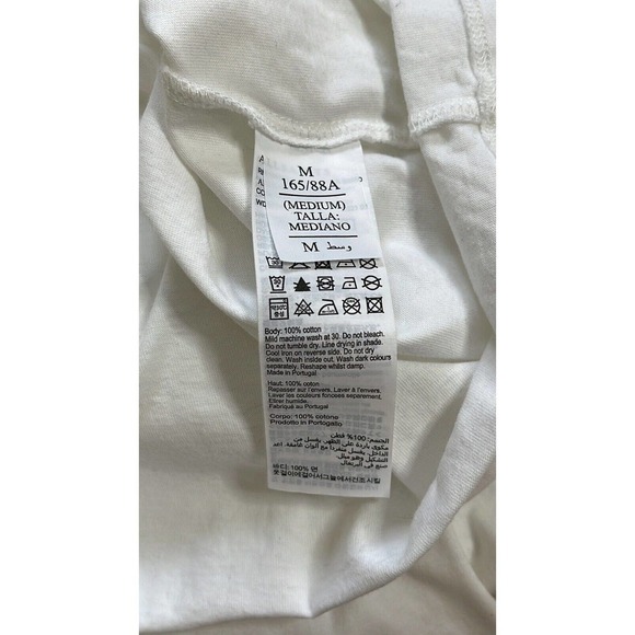 ALL SAINTS WHITE COTTON T-SHIRT DRESS SIZE M‎ - Picture 6 of 6